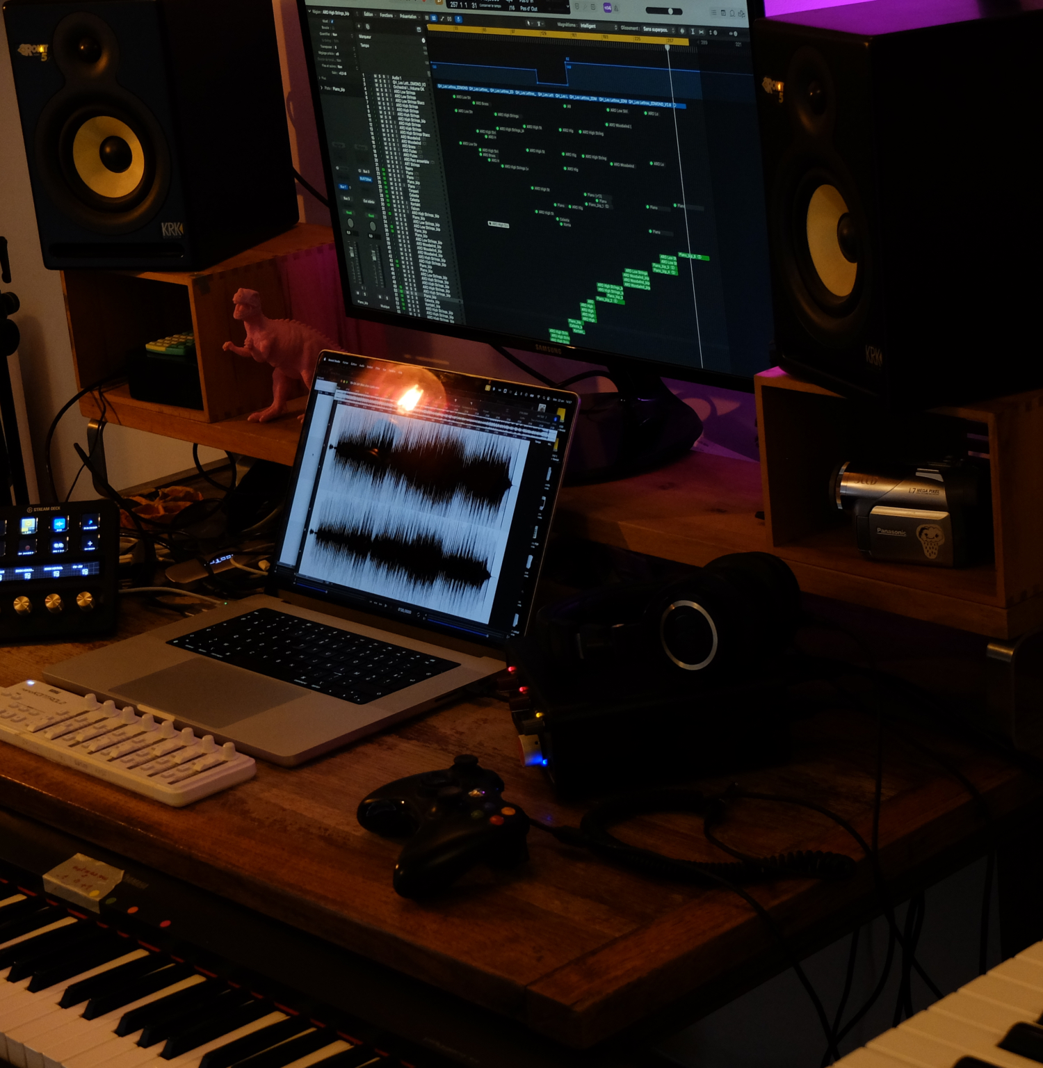 The Bande de sons studio