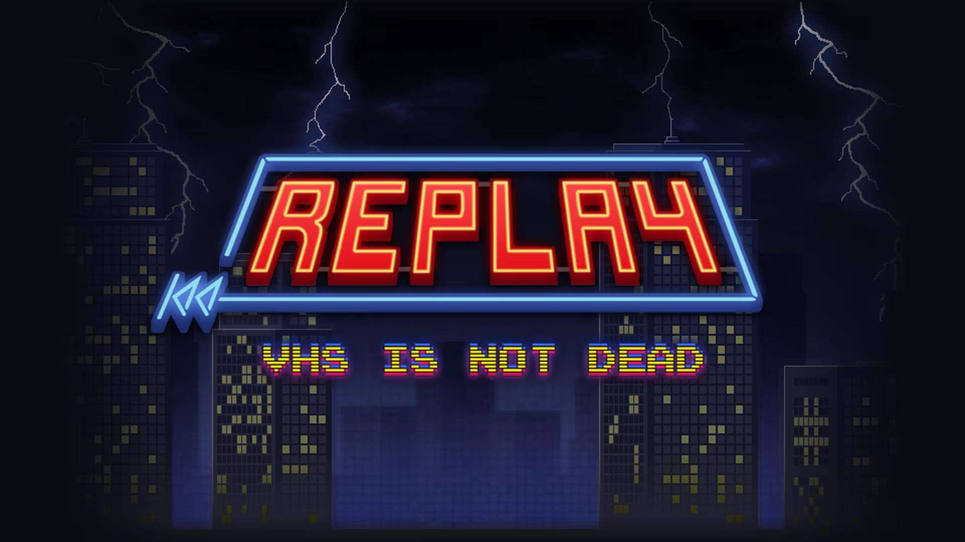Jaquette Replay: VHS is not dead